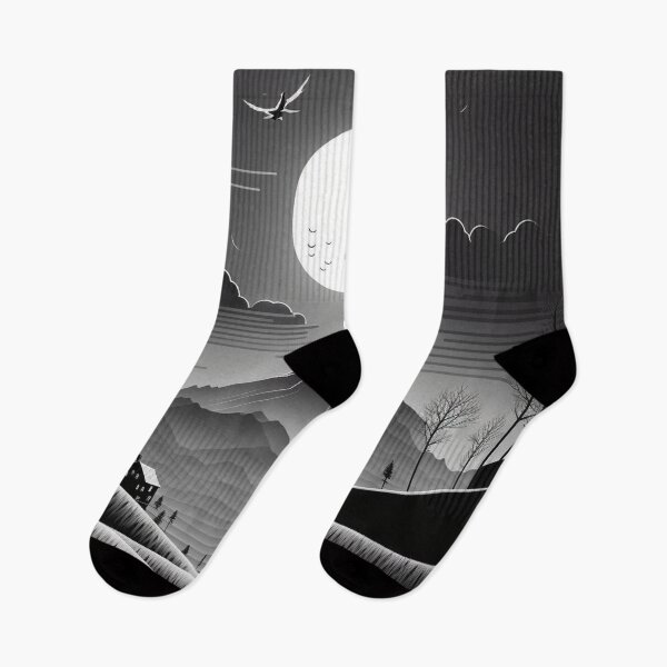 Item preview, Art landscape Black and White designed and sold by DigitPrint.