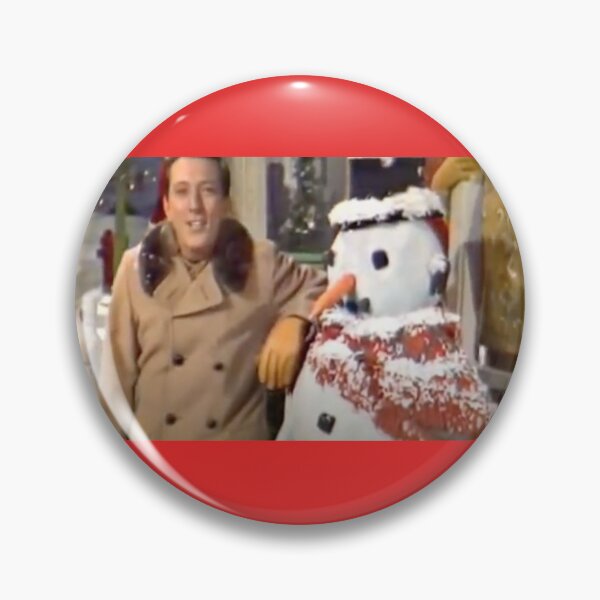 Item preview, Andy Williams with a snow man designed and sold by Jenniferkate72.