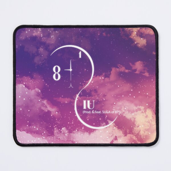 Item preview, IU AND YOONGI EIGHT A5 cover back designed and sold by iucheshire.