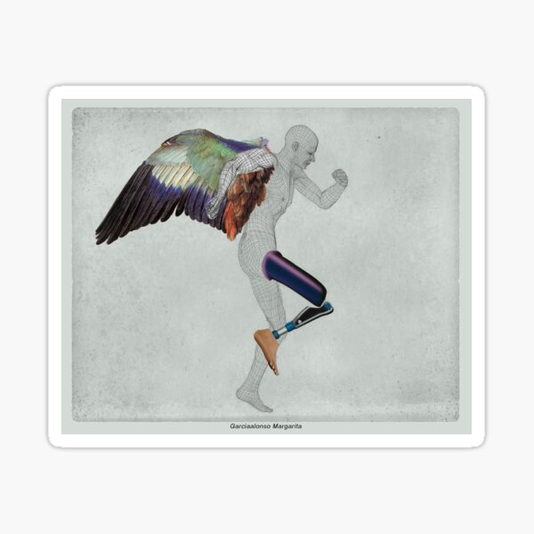 The runner Sticker