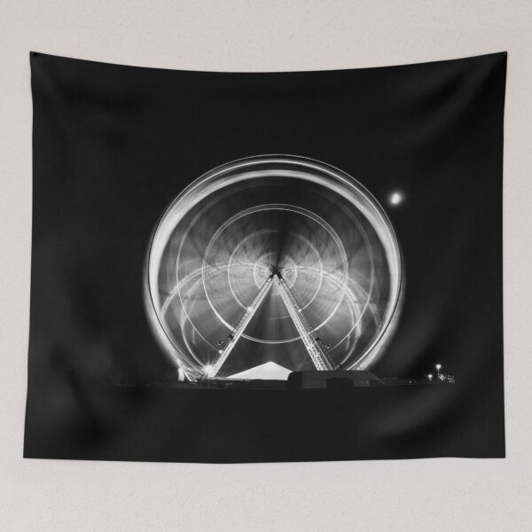 Item preview, Ferris wheel nightime blur designed and sold by John Stoves.