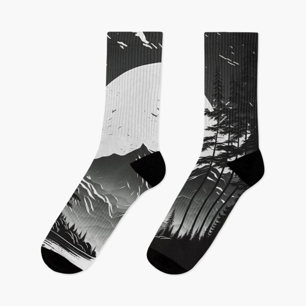 Item preview, Art landscape Black and White  designed and sold by DigitPrint.