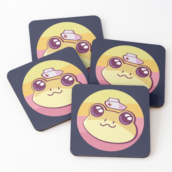 Item preview, Frog With Nurse Hat | Kawaii Frog Christmas designed and sold by THROUGH-LIFE.