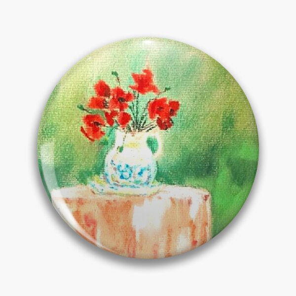 Item preview, Poppies on the garden table  designed and sold by DigitalMagShop.