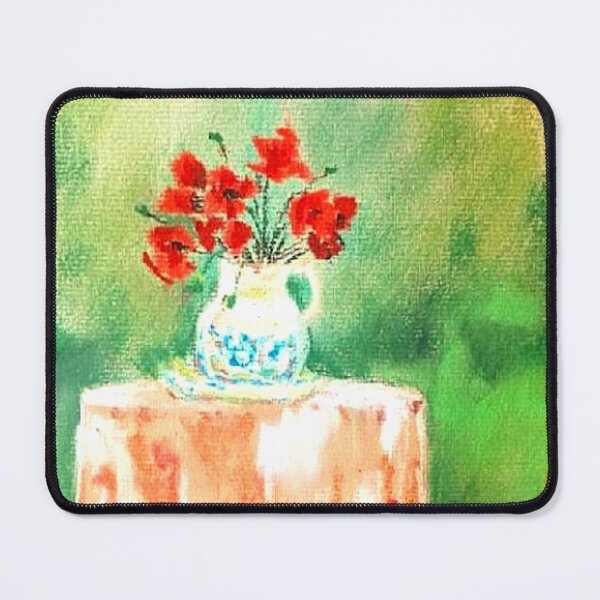 Item preview, Poppies on the garden table  designed and sold by DigitalMagShop.