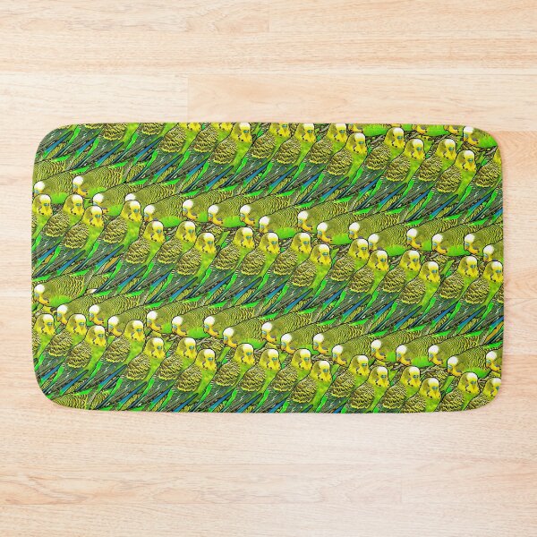 Item preview, Budgie Wave Funny Pattern designed and sold by Alienphysique.