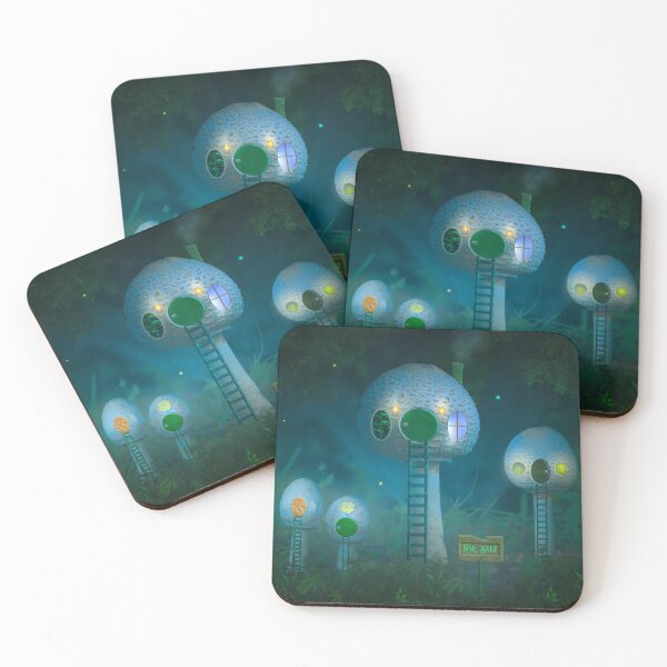 Item preview, Mushroom Town designed and sold by VisualVoyages.