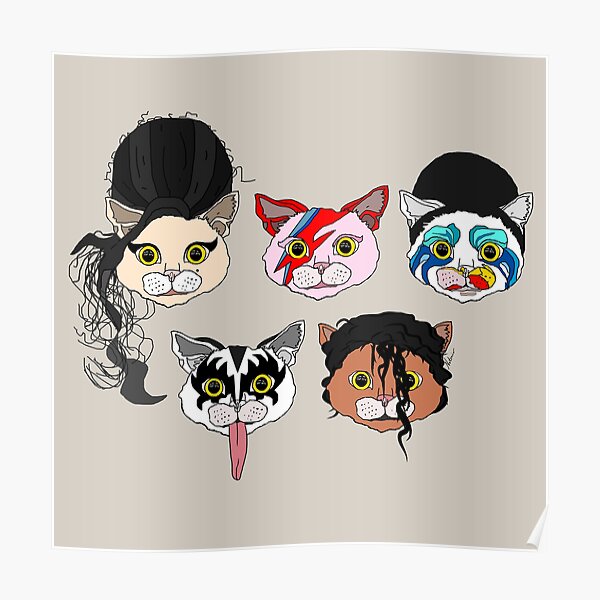 Popcats Posters | Redbubble