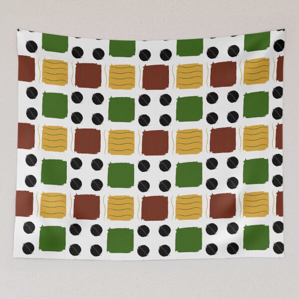 Item preview, GREEN BURGANDY BLACK GOLD DESIGN designed and sold by abundantlife10.