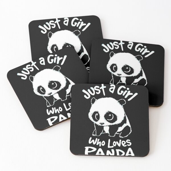 Item preview, Just a Girl Who Loves Panda Kids designed and sold by dwightdalgle.