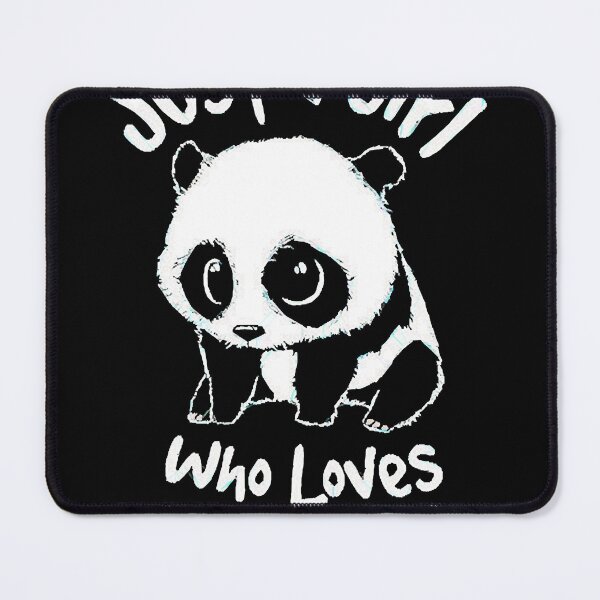 Item preview, Just a Girl Who Loves Panda Kids designed and sold by dwightdalgle.