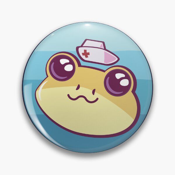 Item preview, Frog With Nurse Hat | Kawaii Frog Christmas designed and sold by THROUGH-LIFE.