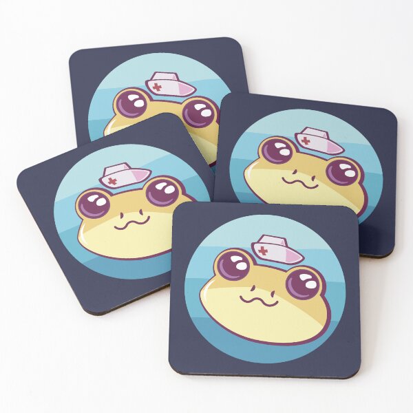 Item preview, Frog With Nurse Hat | Kawaii Frog Christmas designed and sold by THROUGH-LIFE.