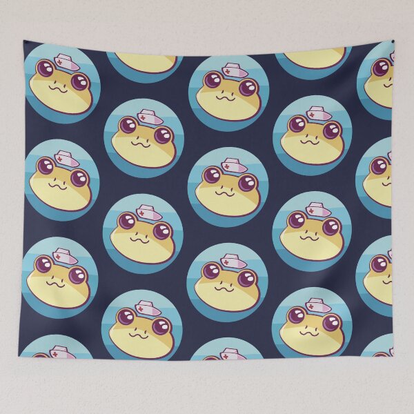 Item preview, Frog With Nurse Hat | Kawaii Frog Christmas designed and sold by THROUGH-LIFE.