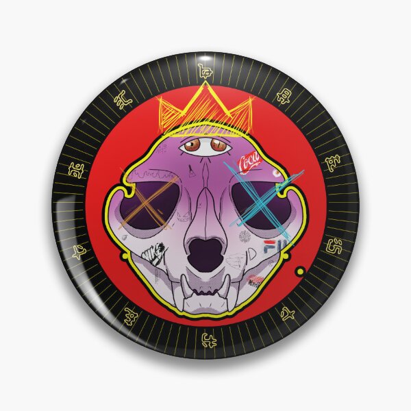 Item preview, crowned cat skull designed and sold by Bae-sensei.