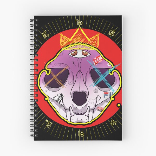 Item preview, crowned cat skull designed and sold by Bae-sensei.