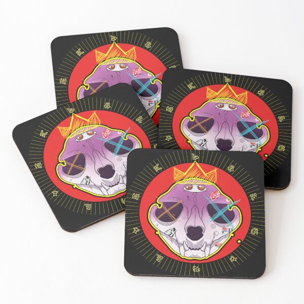 Item preview, crowned cat skull designed and sold by Bae-sensei.