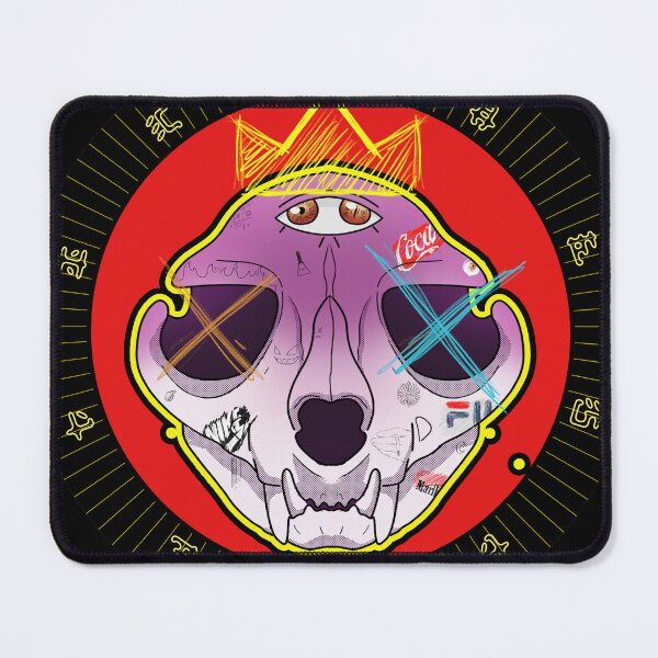 Item preview, crowned cat skull designed and sold by Bae-sensei.