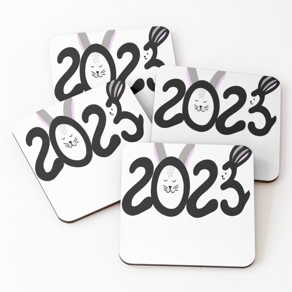 Item preview, 2023 lettering with rabbit designed and sold by W&M Store.