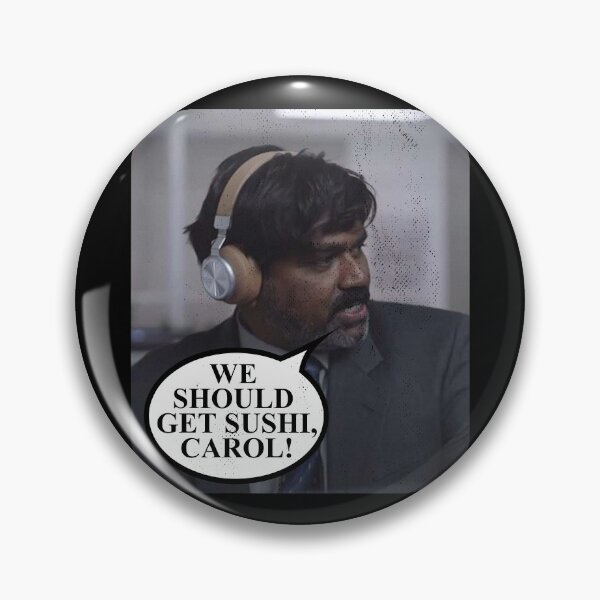 Item preview, We Should Get Sushi Carol - Distressed Look designed and sold by risible.