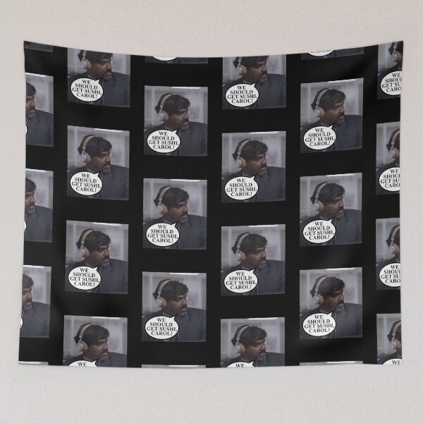 Item preview, We Should Get Sushi Carol - Distressed Look designed and sold by risible.