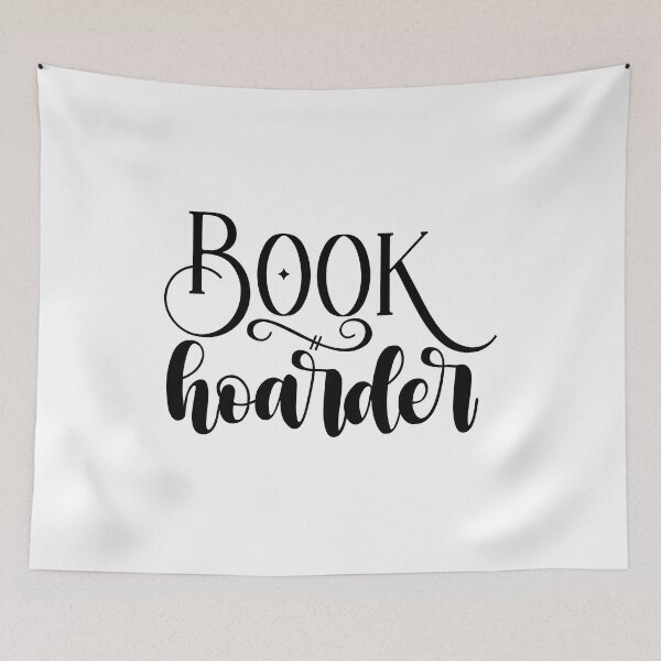 Item preview, Book Hoarder I Book Lover Gift Ideas designed and sold by younghopes.