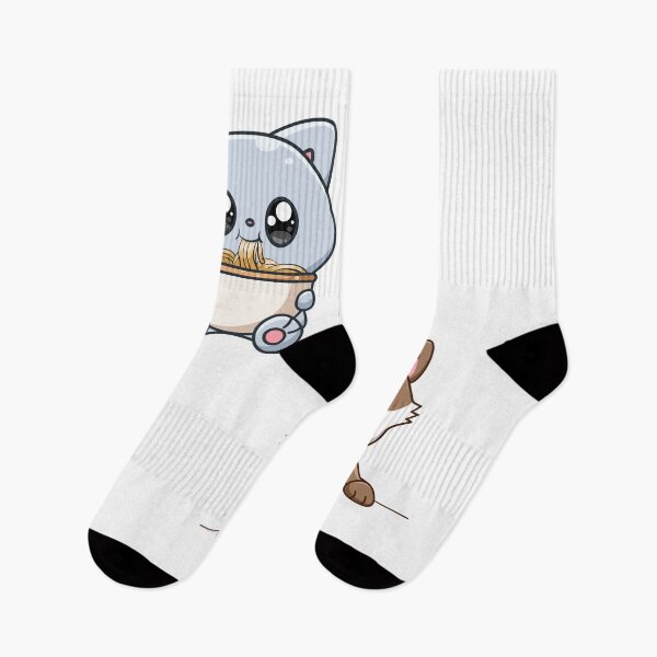 Artikelvorschau, Kleine Kawaii Tiere essen Ramen Nudeln entworfen und verkauft von Sticker-Palace-.