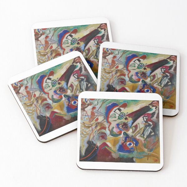 Item preview, Fragment 2 for Composition VII  (1913)  | Wassily Kandinsky Paintings  | Wassily Kandinsky abstract art designed and sold by TeeARTHY.