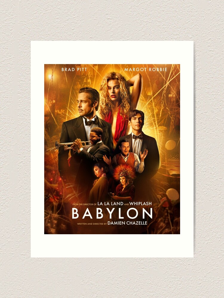 Babylon movie 2022 characters Art Print for Sale by Aniatom