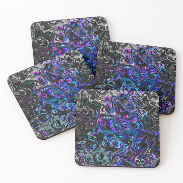 Item preview, "River In The Dark" | Abstract Liquid Art designed and sold by Dator-Abstracts.