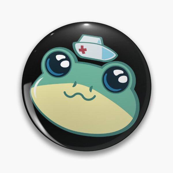 Item preview, Frog With Nurse Hat | Kawaii Frog Christmas designed and sold by THROUGH-LIFE.