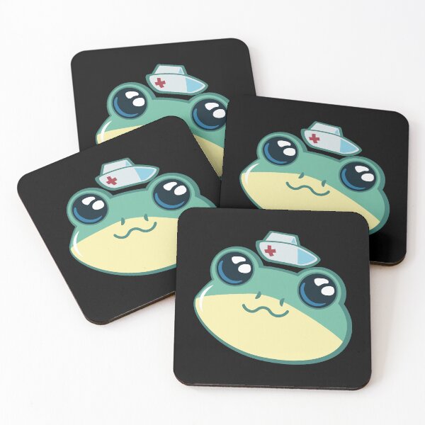 Item preview, Frog With Nurse Hat | Kawaii Frog Christmas designed and sold by THROUGH-LIFE.