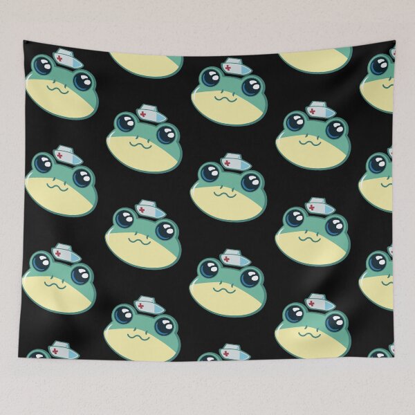Item preview, Frog With Nurse Hat | Kawaii Frog Christmas designed and sold by THROUGH-LIFE.