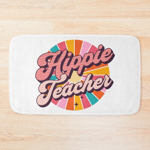 Item preview, Hippie Teacher - Holiday Gifts For Teachers - Teacher Humor - Buy This designed and sold by AlanPhotoArt.