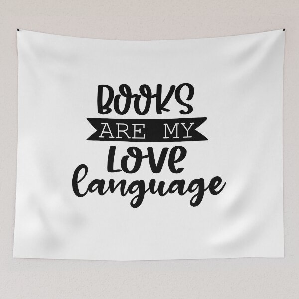Item preview, Books Are My Love Language I Book Lover Gift Ideas designed and sold by younghopes.