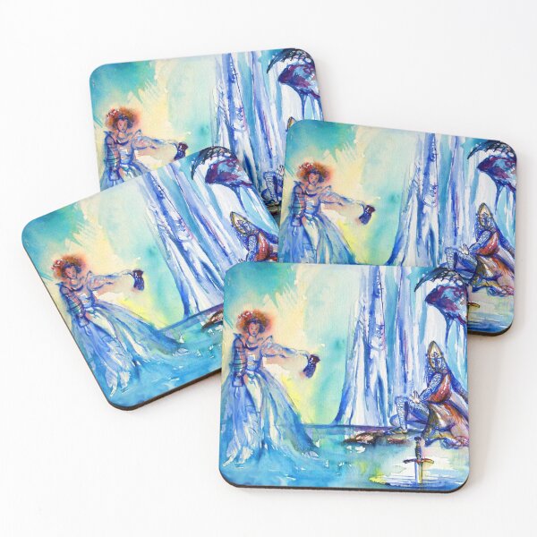 Item preview, KING ARTHUR ,LADY OF THE LAKE AND EXCALIBUR designed and sold by BulganLumini.