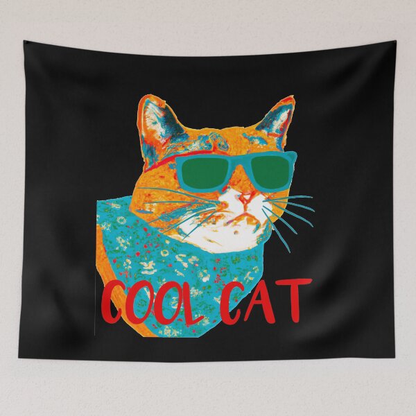 Item preview, Cool Cats in Sunglasses – Funky Stylish Cat Art designed and sold by Vividality.