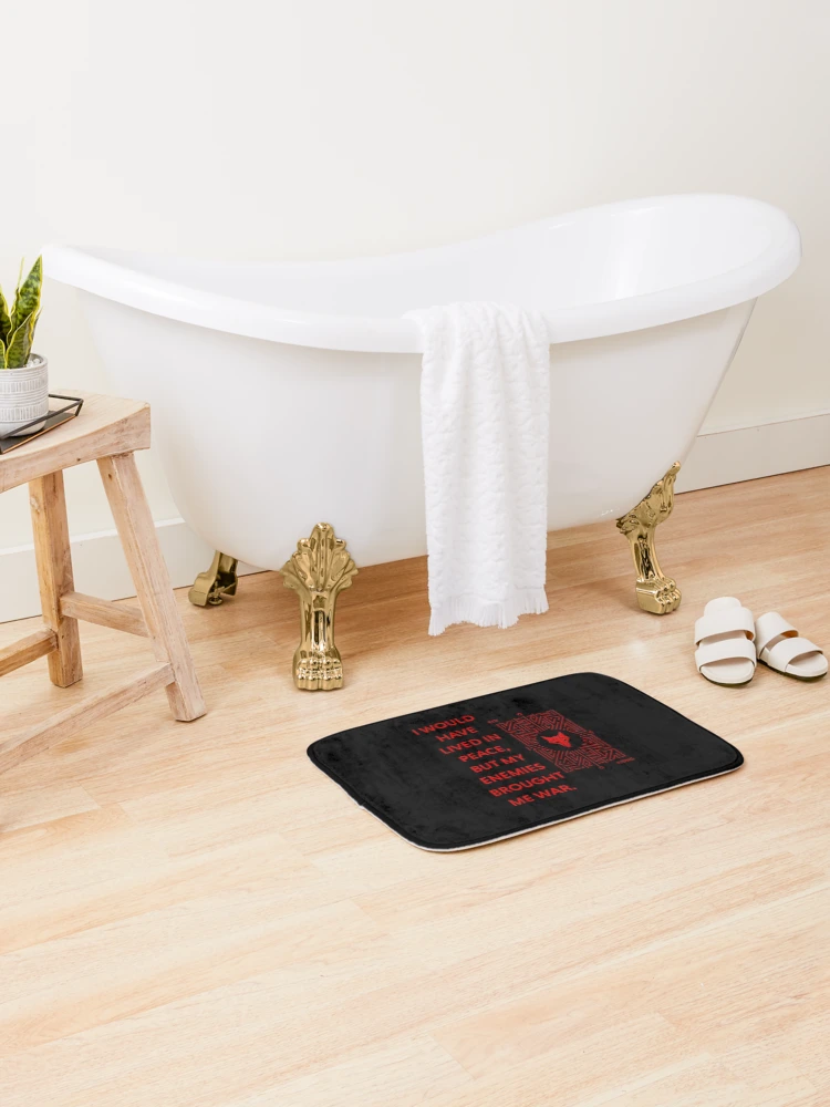Thumbnail 2 of 6, Bath Mat, Red Rising designed and sold by Game911.