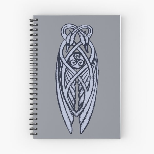 Item preview, celtic swan triskelion designed and sold by lalatrash.