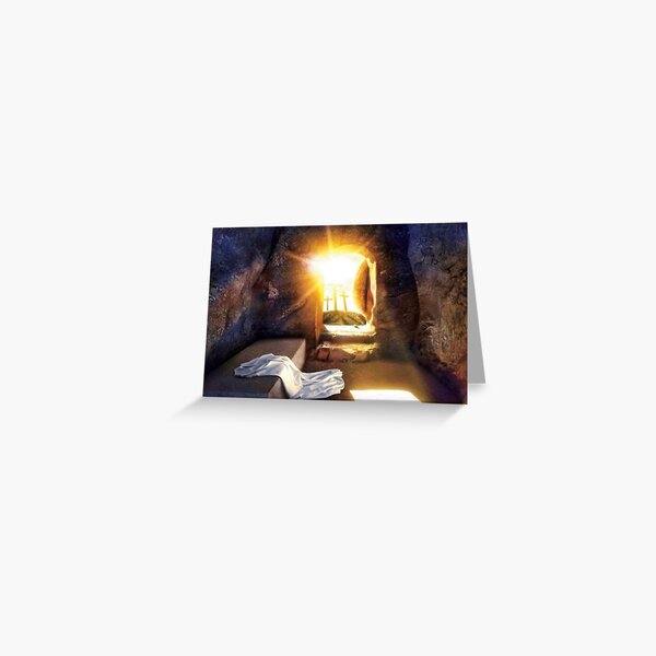 Item preview, Jesus Christ The Tomb Is Open He's Risen designed and sold by Rowena Jones.