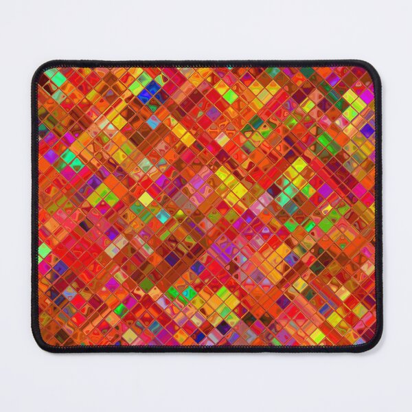 Item preview, Psychedelic 70's Mosaic Tiling Pattern designed and sold by Dator-Abstracts.