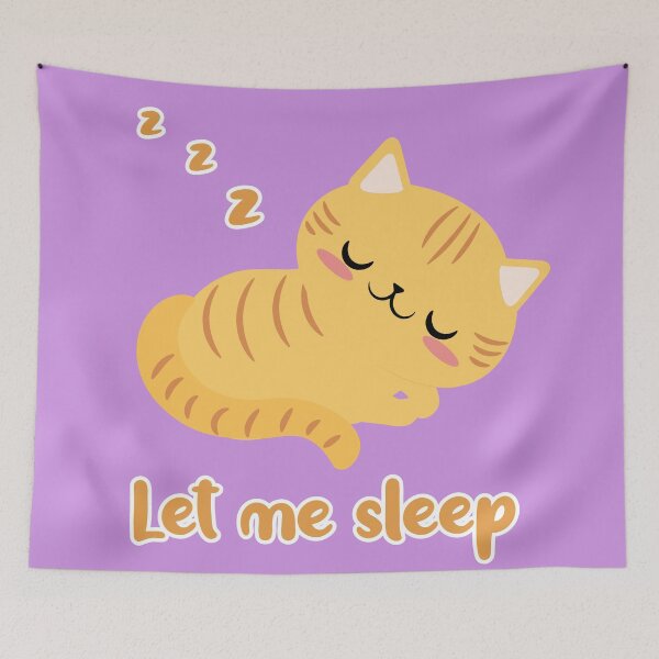 Item preview,  orange fat cat sleeping designed and sold by yessebel.