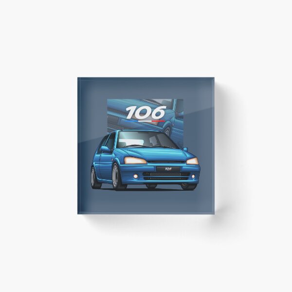 Item preview, Peugeot 106 Rallye GTI Blue designed and sold by Racing Art Store.