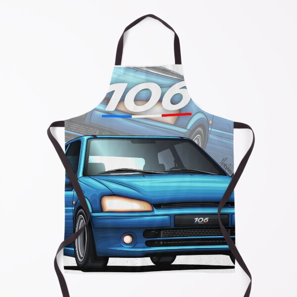 Artikelvorschau, Peugeot 106 Rallye GTI Blau entworfen und verkauft von Racing Art Store.