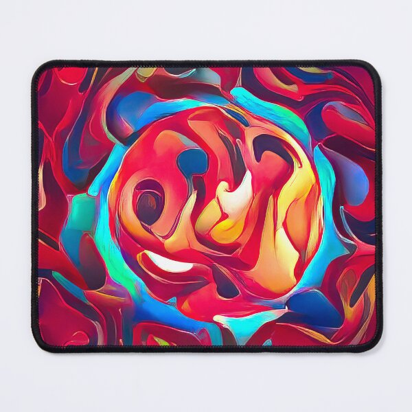 Item preview, Flaming Fireball - Wavy Abstract Art designed and sold by Dator-Abstracts.