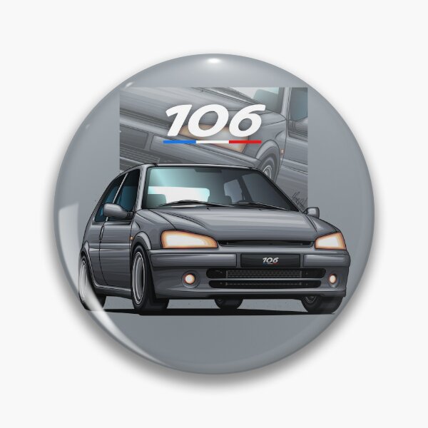 Item preview, Peugeot 106 Rallye GTI Gray designed and sold by Racing Art Store.