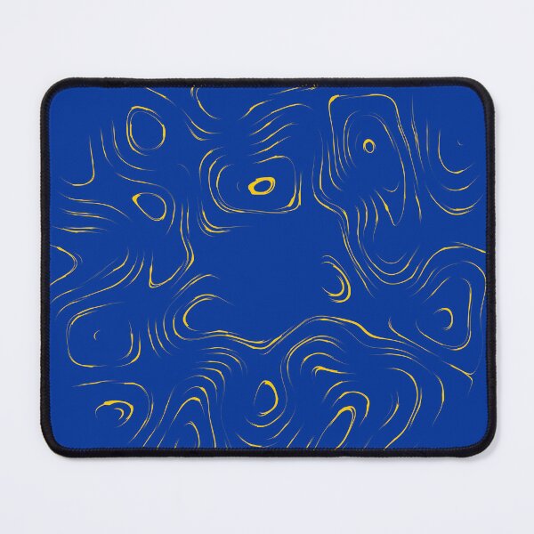Item preview, EU National Colors | Modern Abstract Liquid Art designed and sold by Dator-Abstracts.