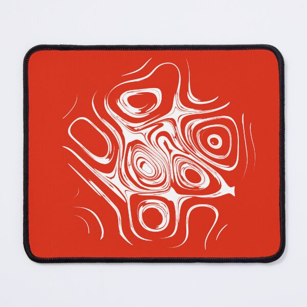 Item preview, Hong Kong National Colors | Modern Abstract Liquid Art designed and sold by Dator-Abstracts.