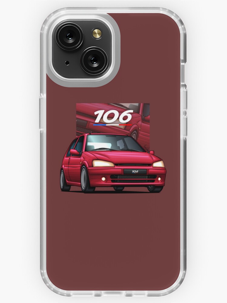 Peugeot 106 Rallye GTI Red | iPhone Case