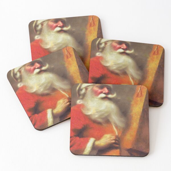 Item preview, Santa making toys designed and sold by ONE-ART.